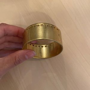 Madewell Gold Bangle Bracelet